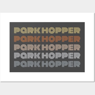 Park Hopper - Retro Pastel Posters and Art